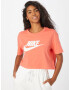 Nike Sportswear Majica korala / bela - Pepit.si