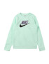 Nike Sportswear Majica 'Club Futura' meta / mornarska - Pepit.si