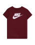 Nike Sportswear Majica burgund / bela - Pepit.si