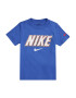 Nike Sportswear Majica kraljevo modra / bela / siva - Pepit.si