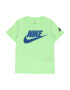 Nike Sportswear Majica limeta / marine / črna - Pepit.si