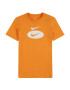 Nike Sportswear Majica oranžna / bela - Pepit.si