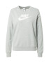 Nike Sportswear Majica pegasto siva / bela - Pepit.si