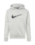 Nike Sportswear Majica 'REPEAT' pegasto siva / črna / bela - Pepit.si