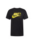 Nike Sportswear Majica rumena / črna - Pepit.si