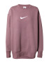 Nike Sportswear Majica sliva / bela - Pepit.si