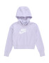 Nike Sportswear Majica svetlo lila / bela - Pepit.si