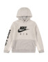 Nike Sportswear Majica siva / svetlo siva / pegasto siva / črna - Pepit.si