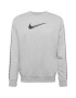 Nike Sportswear Majica temno siva / črna - Pepit.si