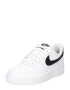 Nike Sportswear Nizke superge 'Air Force 1 '07' črna / bela - Pepit.si