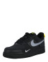 Nike Sportswear Nizke superge 'Air Force 1' črna / svetlo siva / bela - Pepit.si