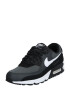 Nike Sportswear Nizke superge 'Air Max 90' siva / črna / bela - Pepit.si