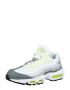 Nike Sportswear Nizke superge 'Air Max 95' bela / neonsko rumena / svetlo siva / siva - Pepit.si