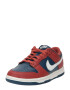 Nike Sportswear Nizke superge 'Dunk' modra / rdeča - Pepit.si