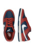 Nike Sportswear Nizke superge 'Dunk' modra / rdeča - Pepit.si