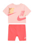 Nike Sportswear Športna trenirka rumena / roza / pastelno rdeča / svetlo rdeča - Pepit.si