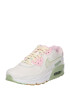 Nike Sportswear Superge 'AIR MAX 90 LTR' pastelno zelena / roza / bela - Pepit.si