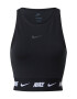 Nike Sportswear Top črna / bela - Pepit.si