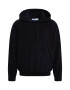 NU-IN Majica 'Oversized Towelling Hoodie' črna - Pepit.si