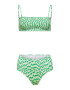 ONLY Bikini 'Amalie' zelena / svetlo zelena / bela - Pepit.si