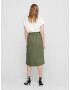 ONLY Krilo 'ONLBECCA BELTED MIDI SKIRT WVN' kaki - Pepit.si