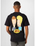 Only & Sons Majica 'BEAVIS AND BUTTHEAD' svetlo bež / rumena / rdeča / črna - Pepit.si