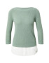 PATRIZIA PEPE Pullover 'MAGLIA' zelena / bela - Pepit.si