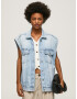 Pepe Jeans Brezrokavnik 'ALLY' moder denim - Pepit.si