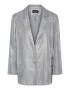 PIECES Blazer 'GLITTY' srebrna - Pepit.si