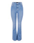 Pieces Petite Kavbojke 'Peggy' moder denim - Pepit.si