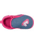 PLAYSHOES Copat 'Einhorn' moder denim / temno roza - Pepit.si