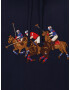 Polo Ralph Lauren Big & Tall Majica mornarska / oker / rdeča / bela - Pepit.si