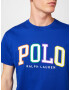 Polo Ralph Lauren Majica kraljevo modra / svetlo modra / pastelno rumena / bela - Pepit.si