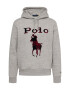 Polo Ralph Lauren Majica pegasto siva / krvavo rdeča / črna - Pepit.si