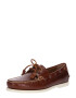 Polo Ralph Lauren Mokasini 'Merton Slip on boat leather' rjava - Pepit.si