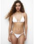 Pull&Bear Bikini zgornji del bela - Pepit.si