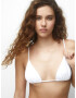 Pull&Bear Bikini zgornji del bela - Pepit.si