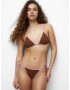 Pull&Bear Bikini zgornji del rjava / orhideja - Pepit.si