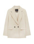 Pull&Bear Blazer svetlo siva - Pepit.si