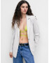 Pull&Bear Blazer svetlo siva - Pepit.si