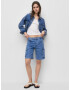 Pull&Bear Kargo kavbojke moder denim - Pepit.si