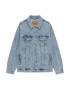 Pull&Bear Prehodna jakna moder denim - Pepit.si