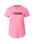 PUMA Funkcionalna majica 'Fit Heather Tee' svetlo roza / črna - Pepit.si