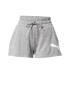 PUMA Športne hlače 'Fit Tech Knit 3" Short' pegasto siva / bela - Pepit.si