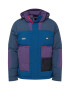 QUIKSILVER Sportjacke črna / golobje modra / modra / svetlo lila - Pepit.si