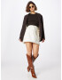 RE/DONE Krilo '70S LACE UP SKIRT' bela - Pepit.si