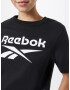 Reebok Sport Majica pastelno modra / črna - Pepit.si