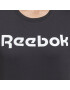 Reebok Sport Funkcionalna majica črna / bela - Pepit.si