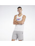 Reebok Sport Funkcionalna majica modra / rdeča / bela - Pepit.si