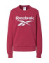 Reebok Sport Športna majica bordo / bela - Pepit.si